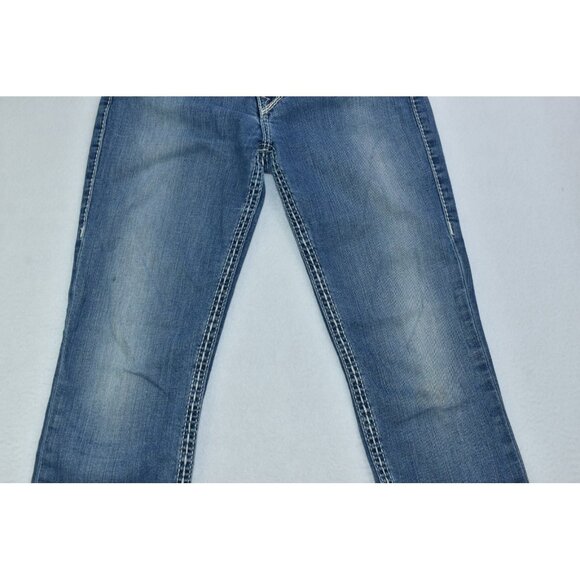 True Religion Women's Jeans Size 30 Blue Denim Skinny Stretch Pants - Picture 4 of 16